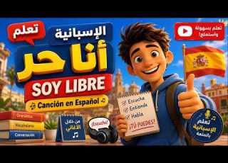 تعلم الإسبانية بالأغاني أغنية Soy Libre مع الترجمة العربية