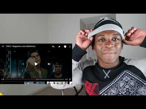 CNCO Reggaetón Lento Bailemos REACTION