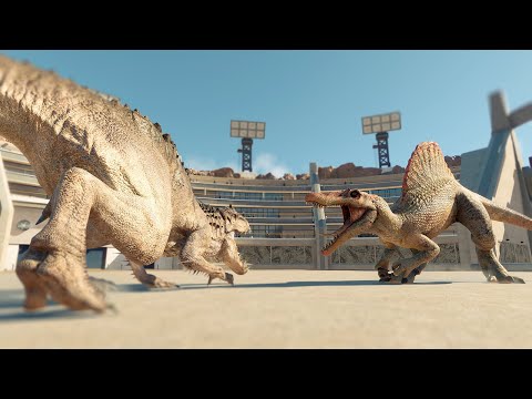 ALL LARGE CARNIVORES BATTLE ROYALE Jurassic World Evolution 2