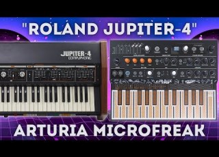  Arturia MicroFreak Roland Jupiter 4 Soundset 100 Presets 330 Samples