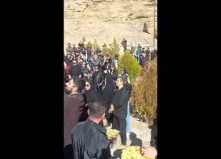 مراسم چهلم جاویدنام حمید مهدوی