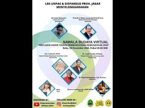 SAWALA BUDAYA REFLEKSI AKHIR TAHUN PEMBANGUNAN KEBUDAYAAN 2020