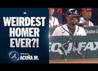  一体何が起きた ロナルド アクーニャ Jr が放った信じられない驚愕のホームラン MLBハイライト