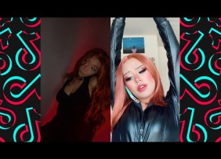  Black Widow Cosplay Sexy Interrogation Reenactment Tik Tok Compilation