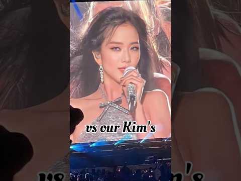 Other Idols On Big Screen Vs Kim S Bts Blackpink Kpop Shorts Viral Jisoo Lisa Jennie Rose