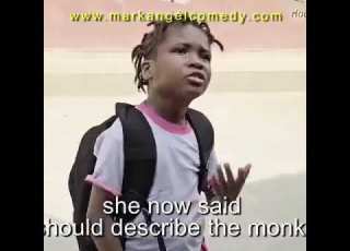 My Teacher Look Like Monkey Mark Angel Comedy