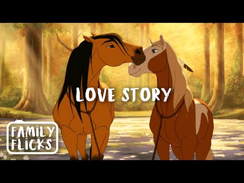 The Love Story Of Spirit And Rain Spirit Stallion Of The Cimarron 2002 Family Flicks