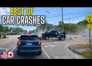 Best Of Car Crashes Compilation USA Canada 54
