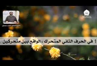 التمطيط الزيادة في الحروف المتحركة الدكتور محمد عصفور