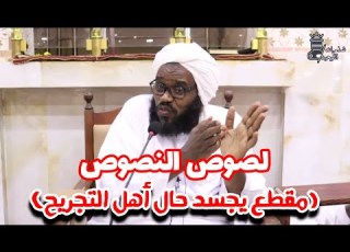  لصوص النصوص مقطع يجسد حال أهل التجريح شيخنا الحبيب د عبد الحفيظ العدسي