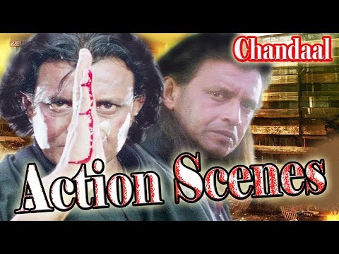 Chandaal Movie Action Scenes Mithun Chakraborty