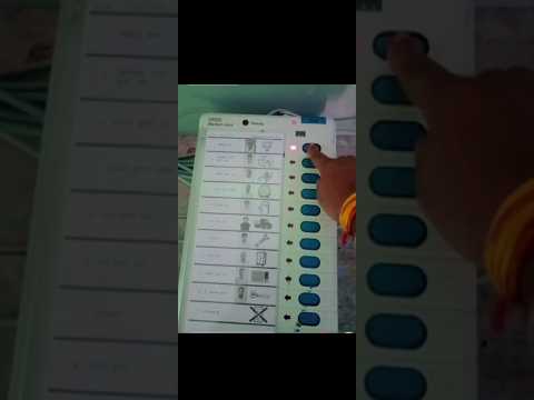 EVM Voting Machine Demo 2024 Evm Se Vote Kaise Dale EVM Machine Se Vote Kaise Dale Jaate Hain Evm