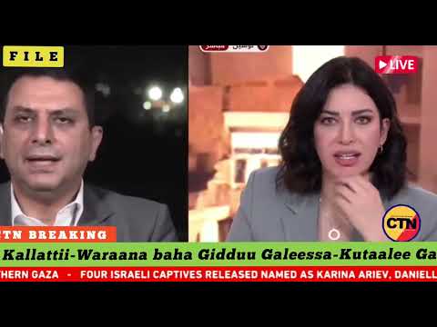 ODUU CTN Haga 5 8 2025 Filisxeemotaaf Dhugaa Addunyaa Iraan Misaa Ela Haarawa Omishuu LIVE CTN