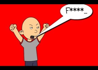  Classic Caillou Says F Word Grounded