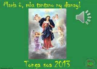  Maria O Mba Tantano Ny Dianay