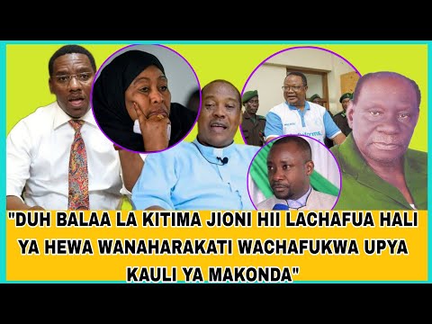 DUH BALAA LA KITIMA JIONI HII LACHAFUA HALI YA HEWA WANAHARAKATI WACHAFUKWA UPYA KAULI YA MAKONDA