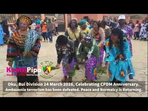 Oku Bui Division 24 March 2026 Celebrating CPDM Anniversary Amba Is Defeated Peace Returning Oku Bui Division 24 March 2026 Celebrating CPDM Anniversary Amba Is Defeated Peace Returning