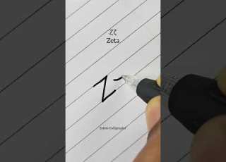 Zeta Greek Alphabet Greekalphabet Alpha Satishcalligraphy