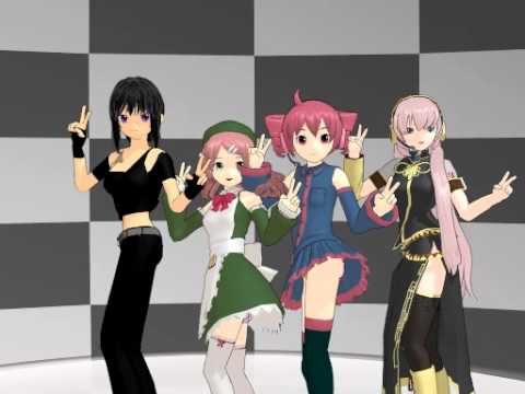 MMD Happy Together Lola Momo Teto Luka