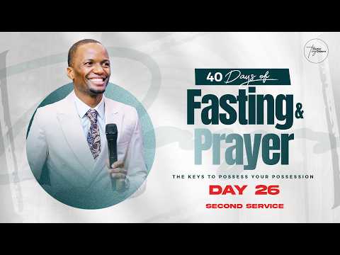 Day 26 40 Days Of Fasting Prayers Pastor Tony Osborn 15th Mar 2026