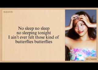  NAYEON BUTTERFLY Easy Lyrics