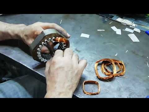 طريقة لف مروحة الكبيره 26 بوصه من البدايه للنهايه