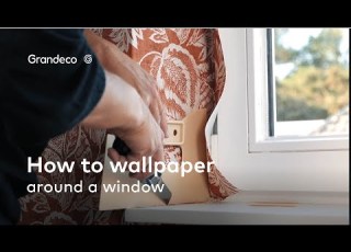 How To Wallpaper Around A Window