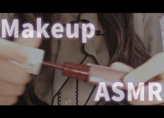 ASMR Makeup Directly On Camera No Talk