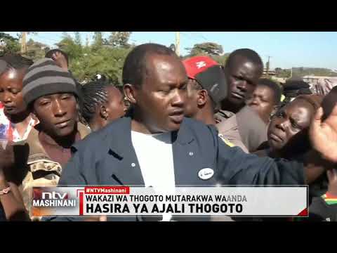 Wakazi Wa Lusigetti Wafunga Barabara Wakilalamikia Ajali Zilizogharimu Maisha