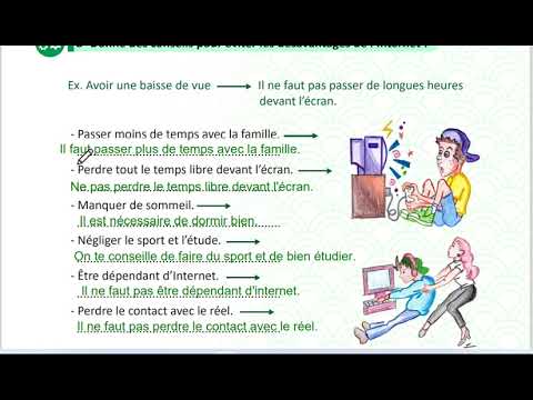 الوحدة الخامسة ثامن منهاج حديث تعبير كتابي صفحة 104 105 مدام مها Production écrite