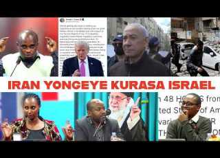 NETANYAHU YIGEREYE KU RUBUGA RW IMIRWANO TRUMP ATANZE AMASAHA 48 IRAN YARASHE MISIRE MURI ISRAEL