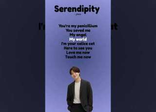 Jimin Serendipity Song Lyrics Kpop Idol Bts Army Song Serendipity Lyrics Viral Shorts