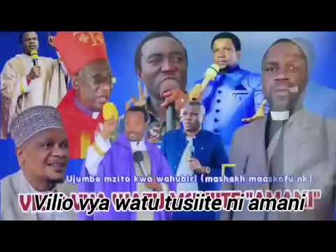 UJUMBE MZITO KWA WAHUBIRI WOTE PAMOJA NA MASHEHE