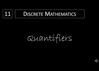 Discrete Math 1 4 2 Quantifiers