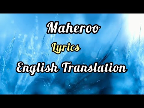 Maheroo Maheroo Lyrics English Translation Shreya Ghoshal Darshan Rathod Sharman Joshi Shweta