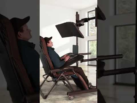 Budget Reclining Chair And Workstation Combo Furniture Workstation Zerogravitychairs