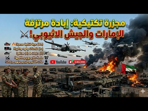 القوات المسلحة تسحق مرتزقة الإمارات وجنود إثيوبيا في أكبر مناورة تكتيكية قبضة حي للمجندات إثيوبيات