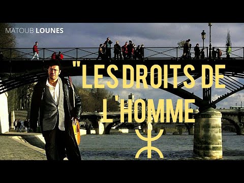MATOUB Lounes Les Droits De L Homme MATOUB Lounes Les Droits De L Homme