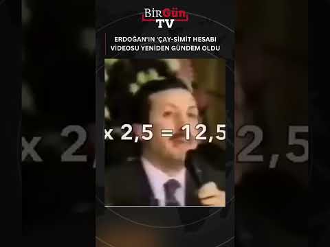 Erdoğan ın çay Simit Hesabı Yaptığı Video Yeniden Gündem Oldu