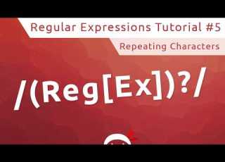  Regular Expressions RegEx Tutorial 5 Repeating Characters