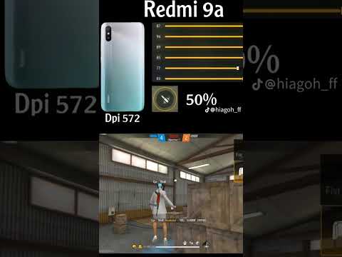 Redmi 9A Headshot Sensitivity Settings For Free Fire Shorts Viral Free Fire Shorts
