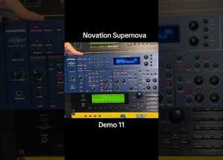 Novation Supernova Demo 11 Asmr Synth Sound Effect Ringtone Noise