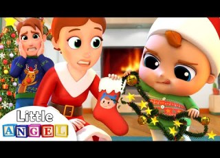  Deck The Halls Christmas Song Little Angel Nursery Rhymes Kids Songs