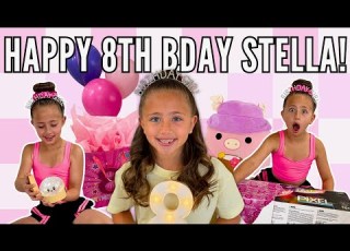 She Turned 8 Birthday Vlog Dance Presents BIG Surprises
