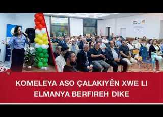  Komeleya Aso çalakiyên Xwe Li Elmanya Berfireh Dike