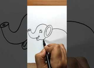  Elephant Drawing Shorts Drawing Elephant Shortsfeed