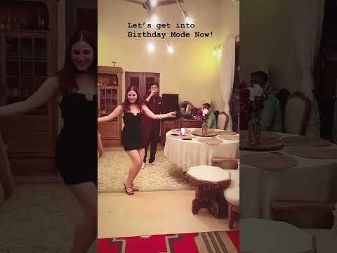 رقص بريتا بيوم عيد ميلاده بريتا بطلة مسلسل حياة قلبي اليوم عيد ميلاد شرداها اريا معروف باسم بريتا
