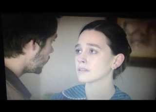  Dylan O Brien And Victoria Pedretti Kiss Scene In The Cellar