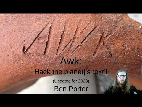 Awk Hack The Planet S Text Presentation 2023 Update