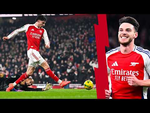 AMAZING Arsenal Goals Scored In The Carabao Cup